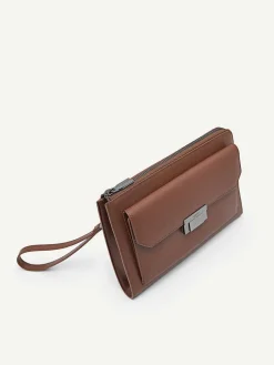 Henry Leather Clutch Bag