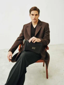 Henry Leather Clutch Bag