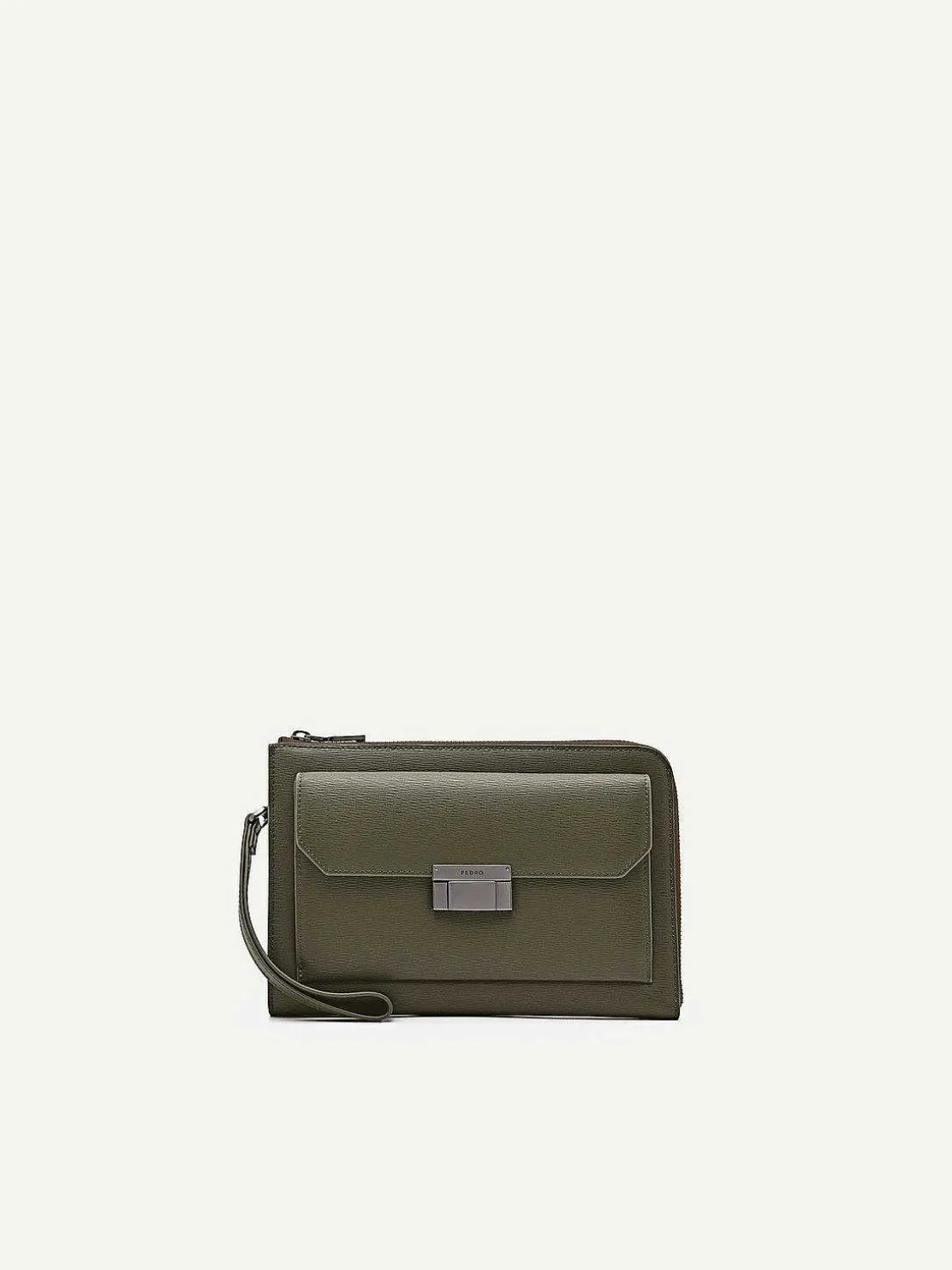 Henry Leather Clutch Bag