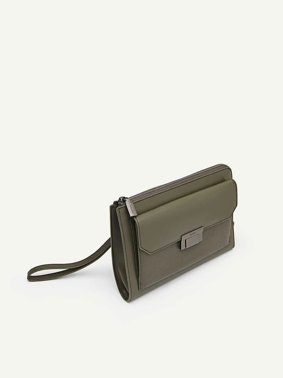 Henry Leather Clutch Bag