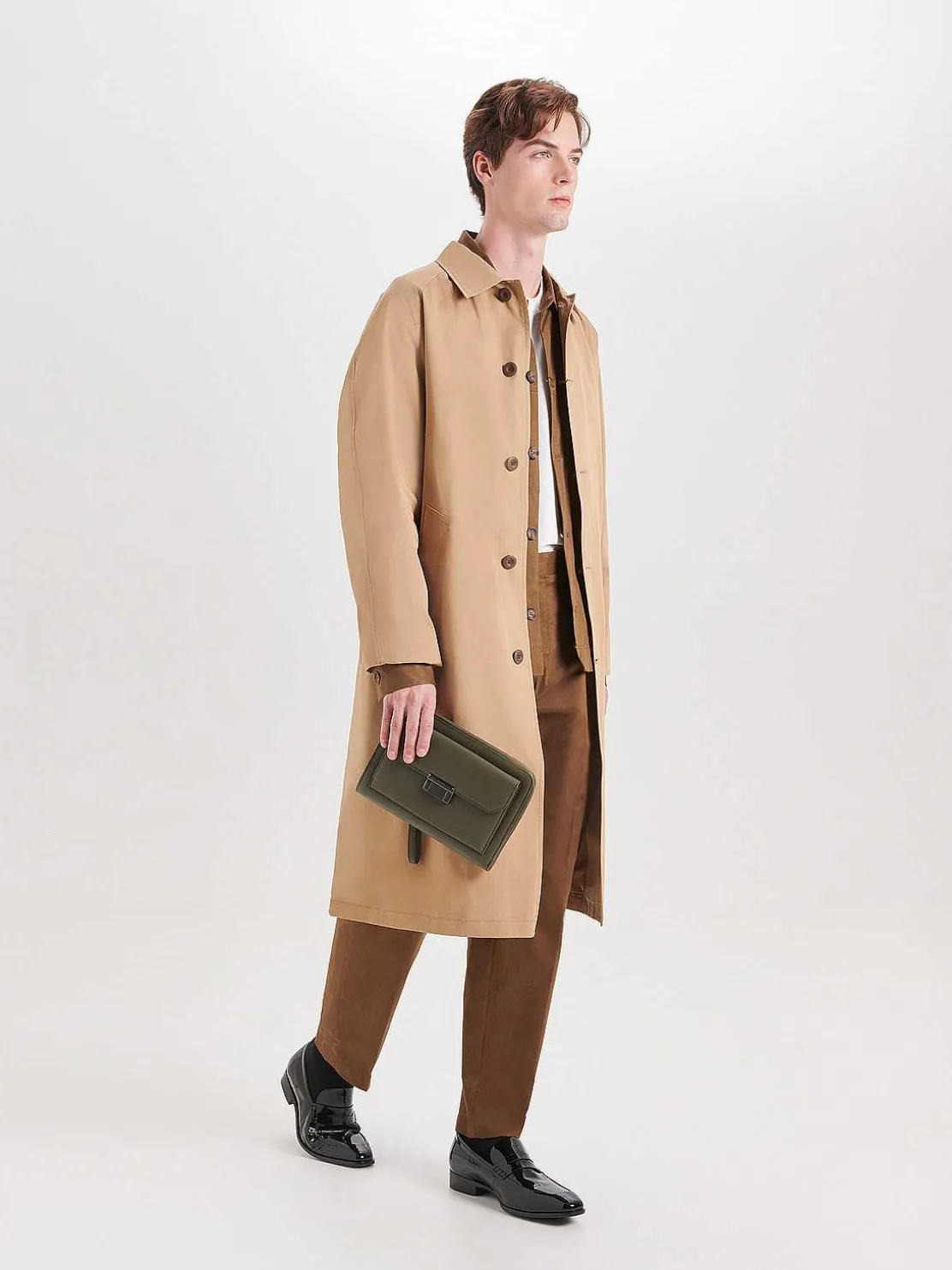 Henry Leather Clutch Bag