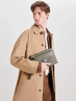 Henry Leather Clutch Bag