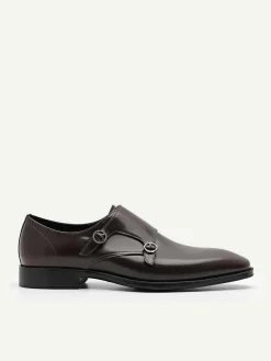 Holly Leather Double Monkstrap Shoes