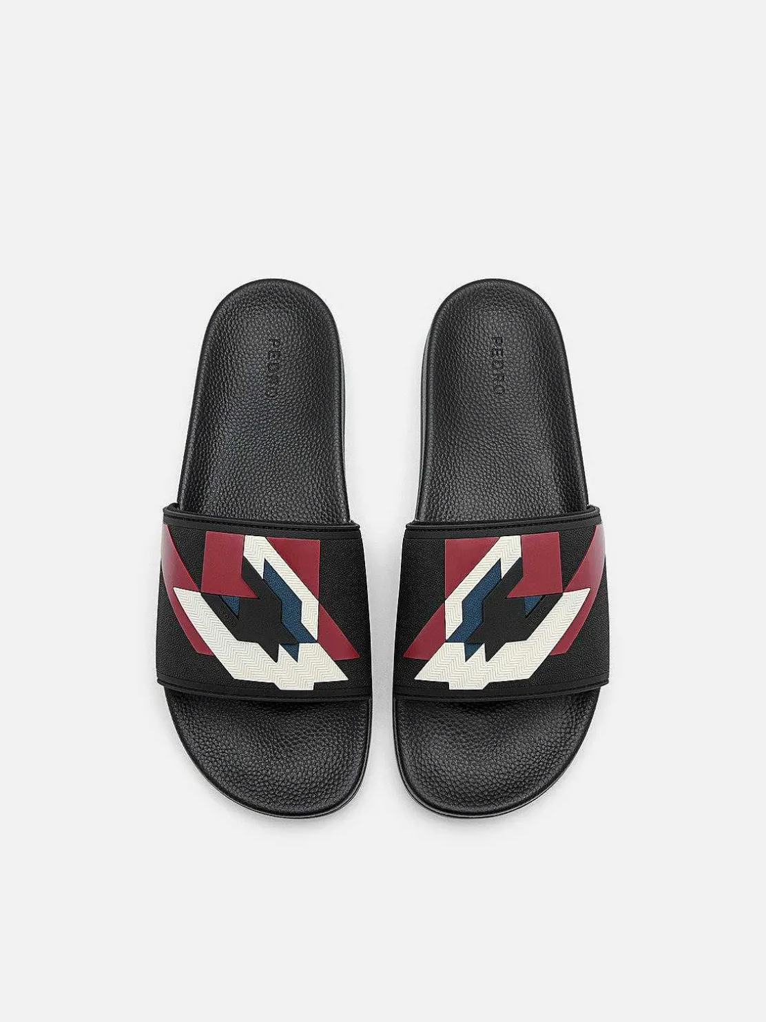 Houndstooth Slide Sandals