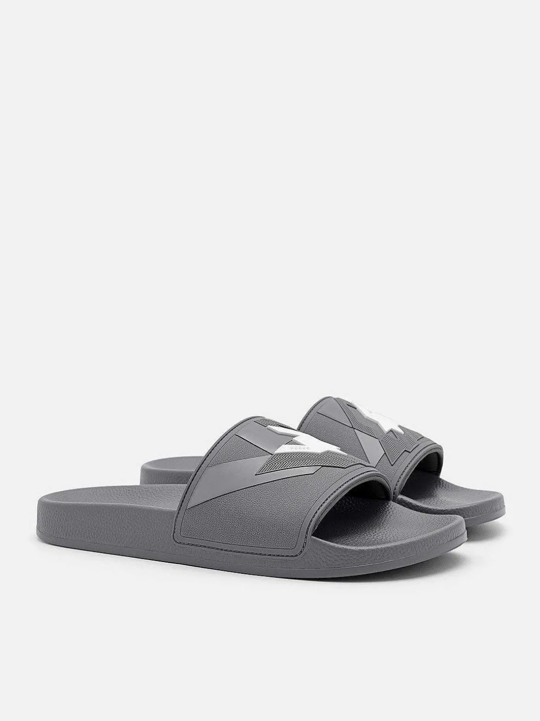 Houndstooth Slide Sandals