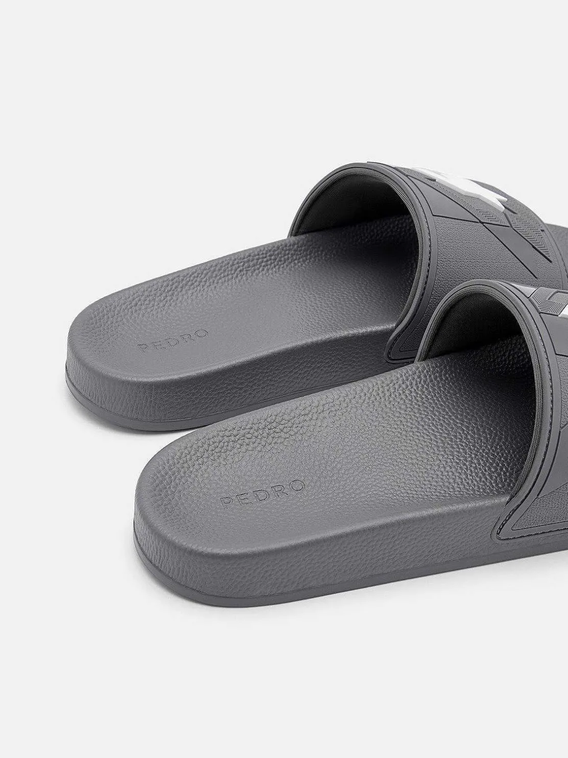 Houndstooth Slide Sandals