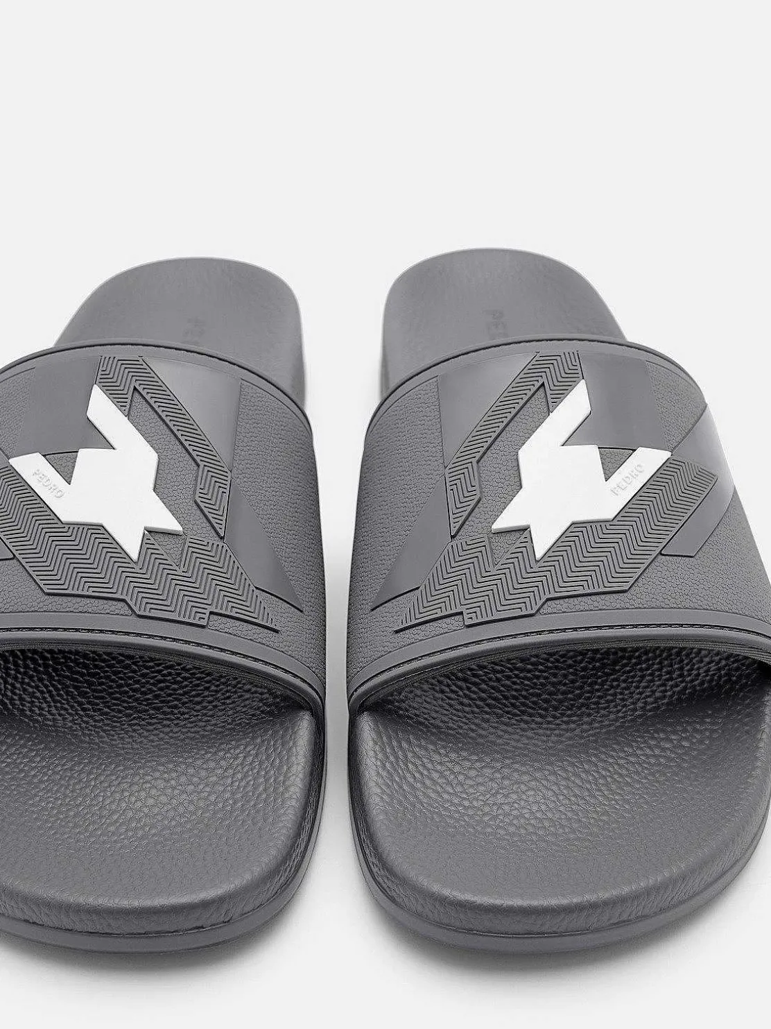 Houndstooth Slide Sandals