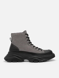 Hybrix Lace-Up Boots