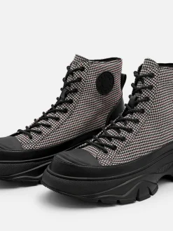 Hybrix Lace-Up Boots