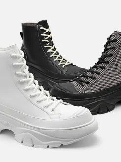 Hybrix Lace-Up Boots