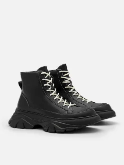 Hybrix Lace-Up Boots