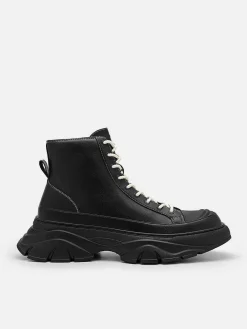 Hybrix Lace-Up Boots