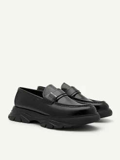 Hybrix Leather Loafers