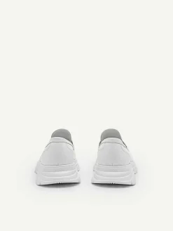 Hybrix Leather Penny Loafers