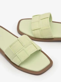 Ibiza Woven Slip-On Sandals
