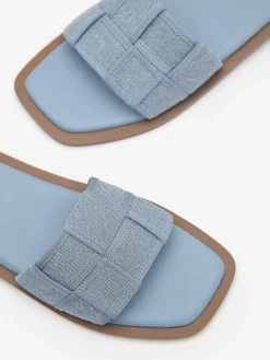 Ibiza Woven Slip-On Sandals