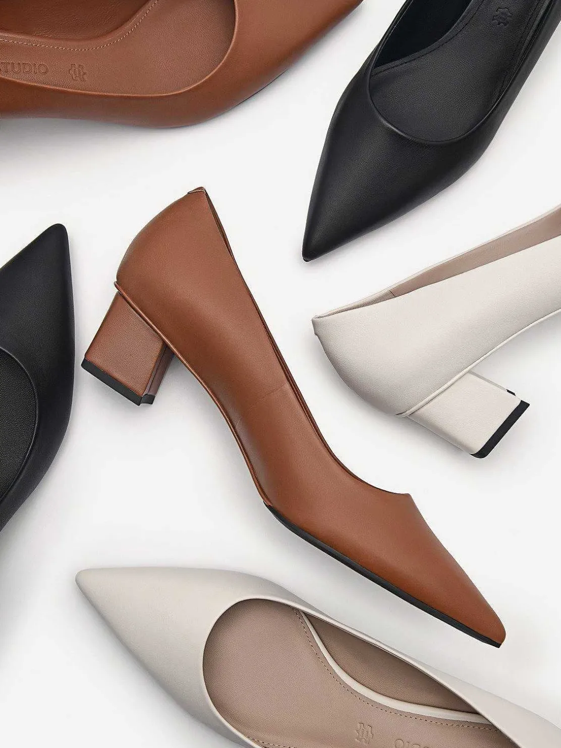 Ines Leather Pumps