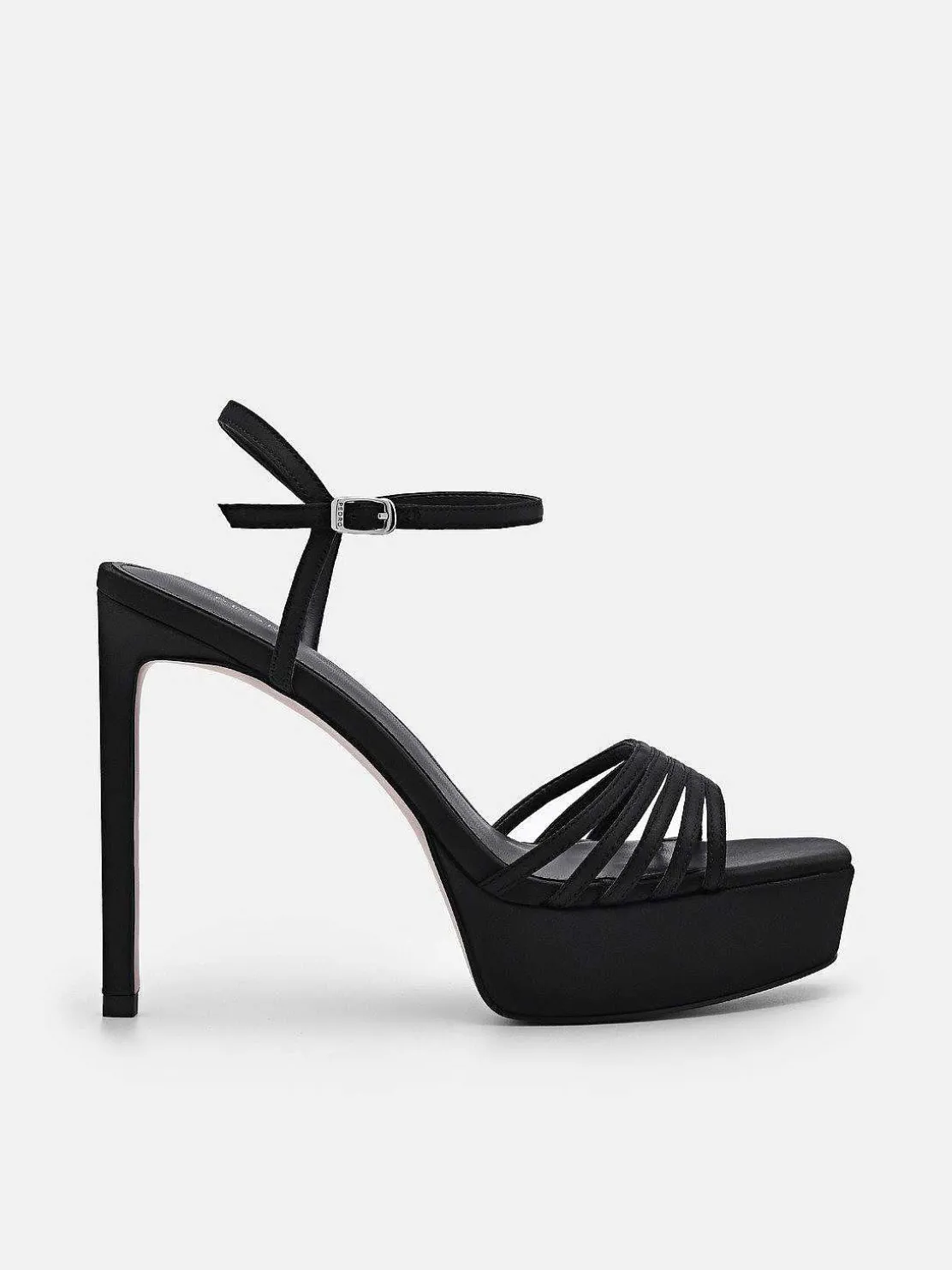 Iza Fabric Platform Heel Sandals