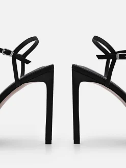 Iza Fabric Platform Heel Sandals