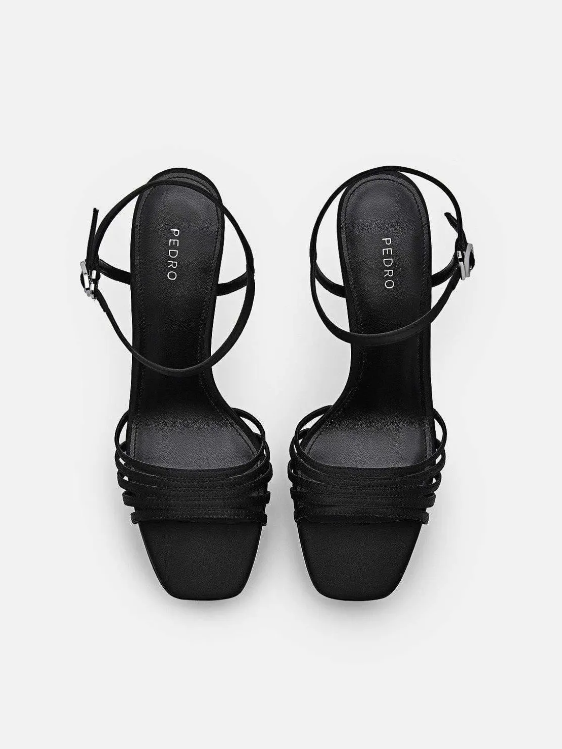 Iza Fabric Platform Heel Sandals