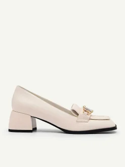 Jean Leather Heels