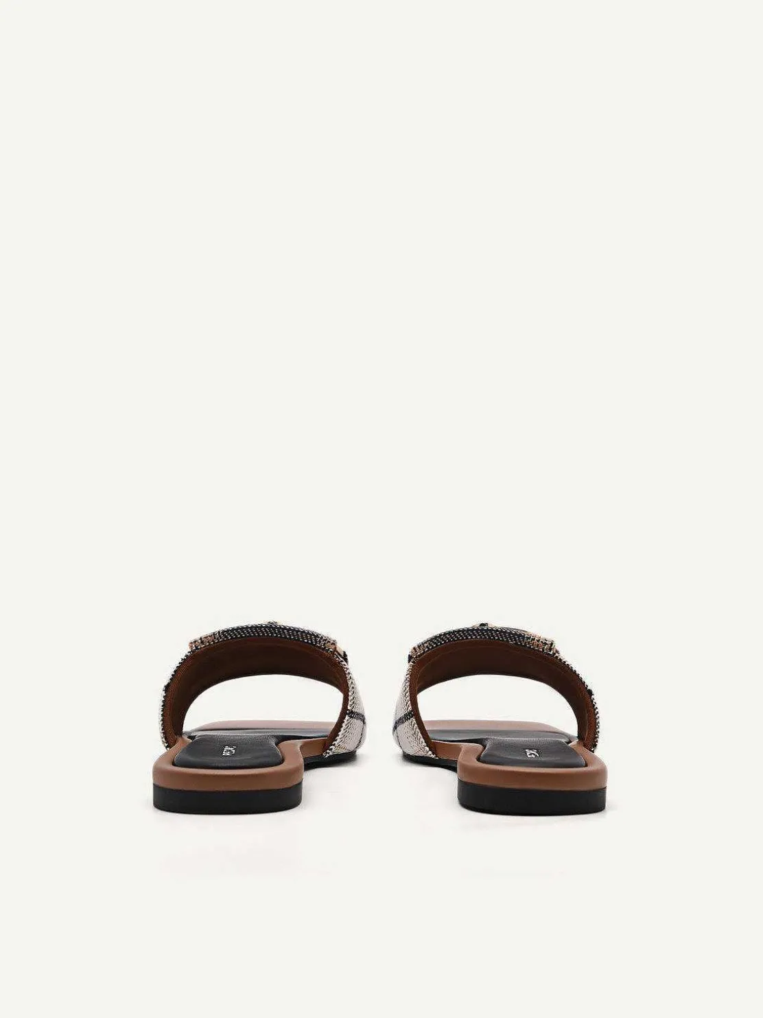 Jean Square Toe Sandals