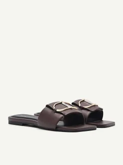 Jean Square Toe Sandals