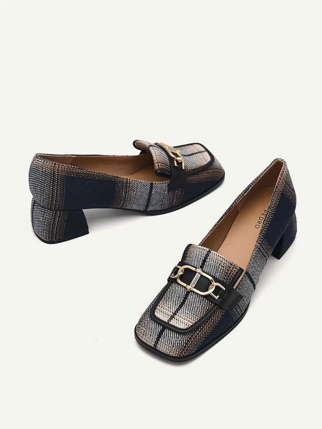 Jean Woven Heels