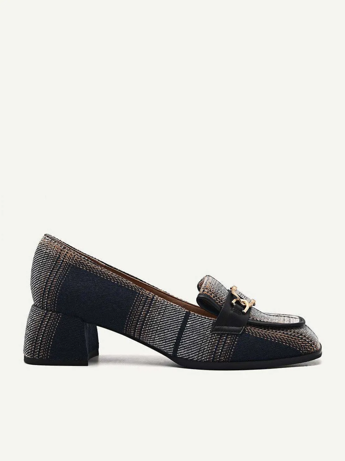 Jean Woven Heels