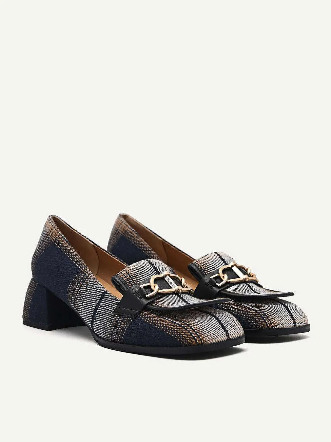 Jean Woven Heels