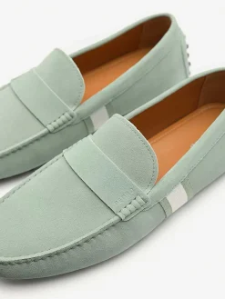 Leather Band Driving Shoes