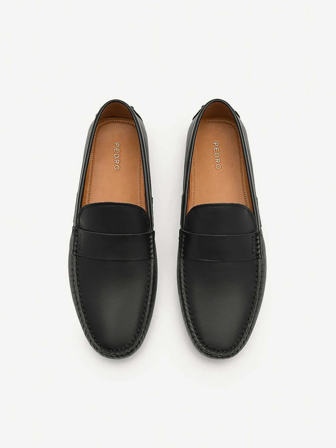 Leather Band Driving Shoes