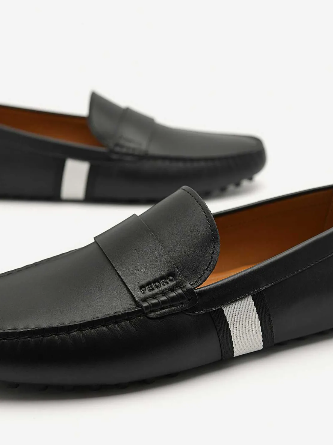 Leather Band Driving Shoes