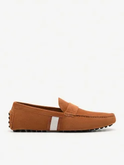Leather Band Driving Shoes