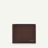 Leather Bi-Fold Coin Wallet