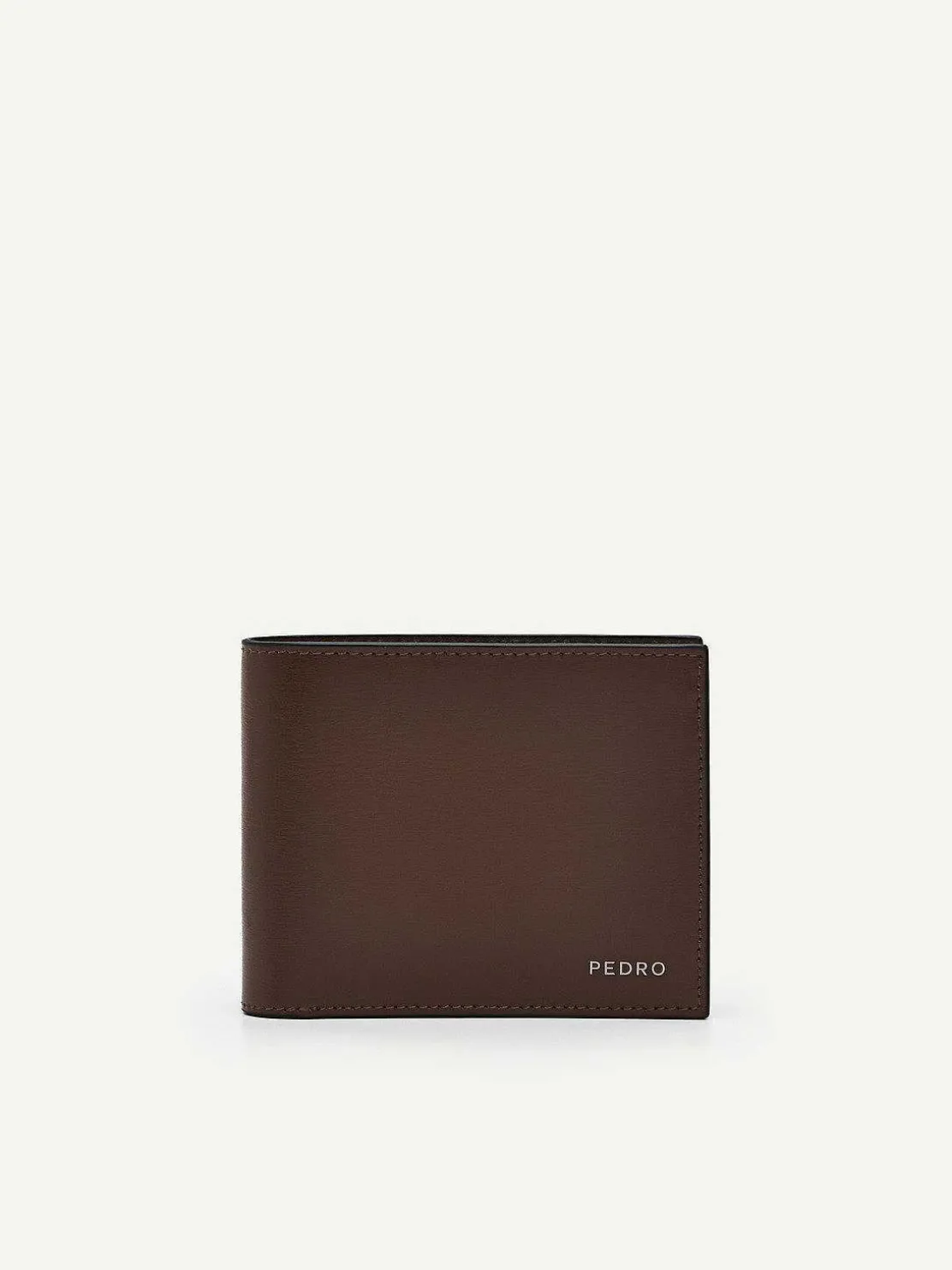Leather Bi-Fold Coin Wallet