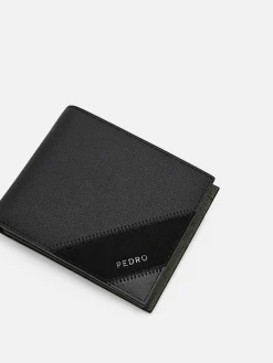 Leather Bi-Fold Coin Wallet