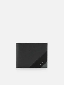 Leather Bi-Fold Coin Wallet