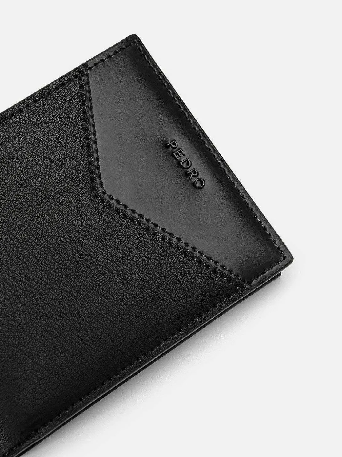 Leather Bi-Fold Coin Wallet