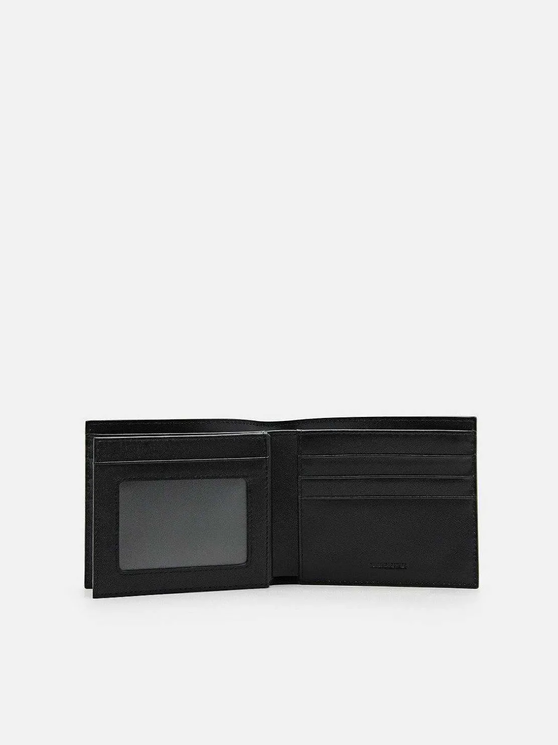 Leather Bi-Fold Flip Wallet