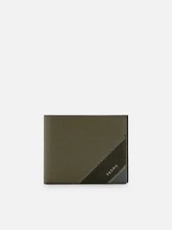 Leather Bi-Fold Flip Wallet