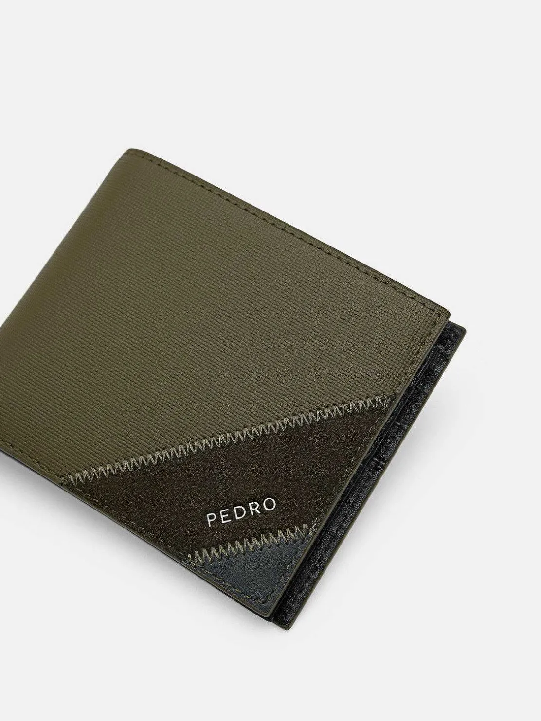 Leather Bi-Fold Flip Wallet