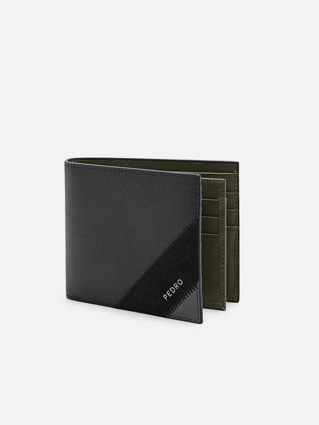 Leather Bi-Fold Flip Wallet