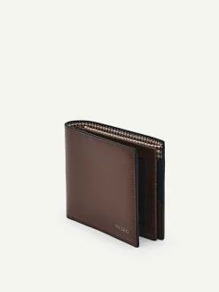 Leather Bi-Fold Flip Wallet