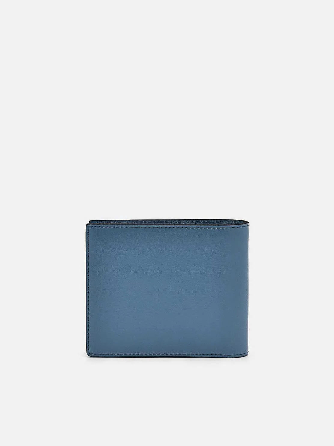 Leather Bi-Fold Flip Wallet