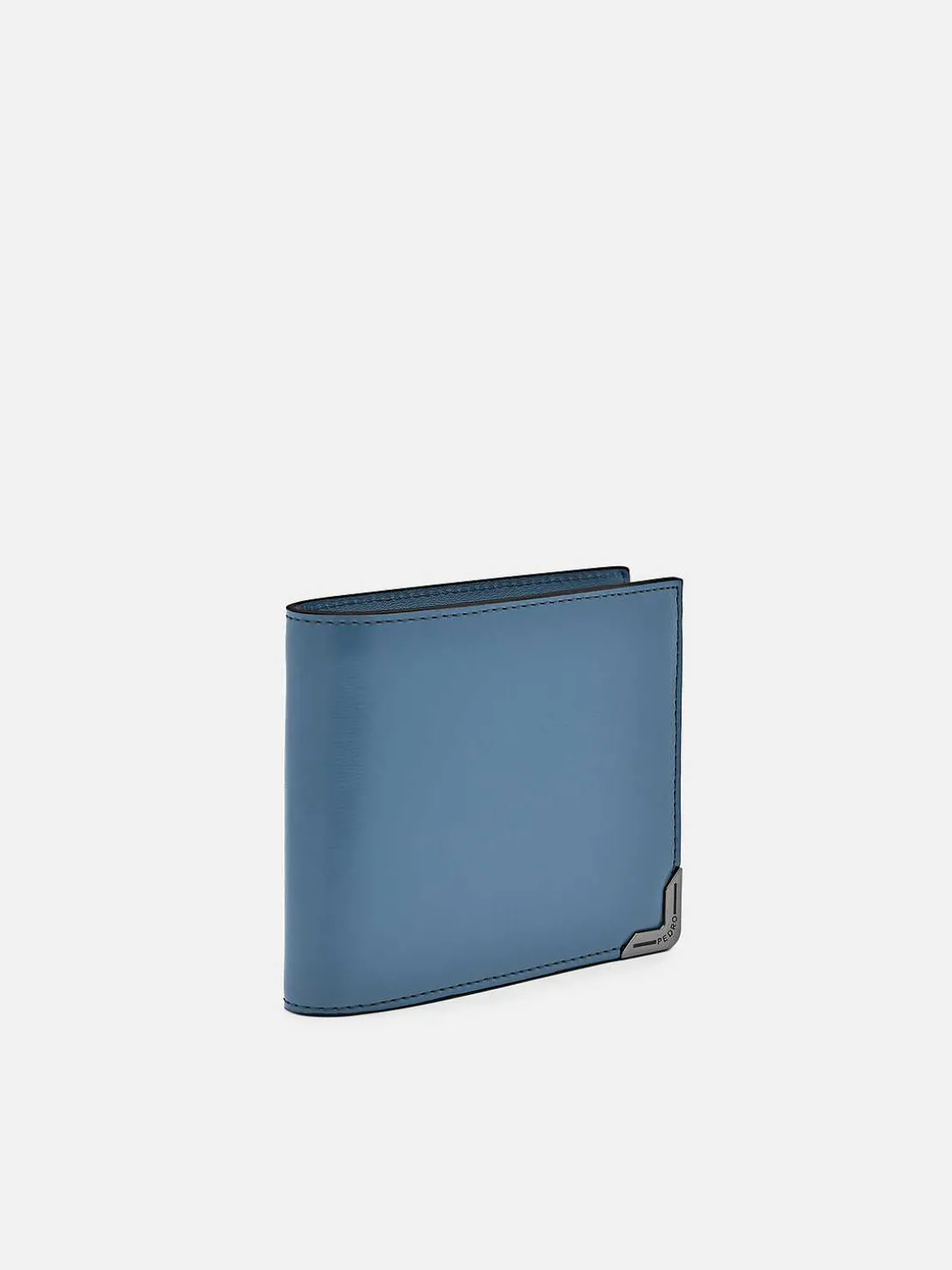 Leather Bi-Fold Flip Wallet