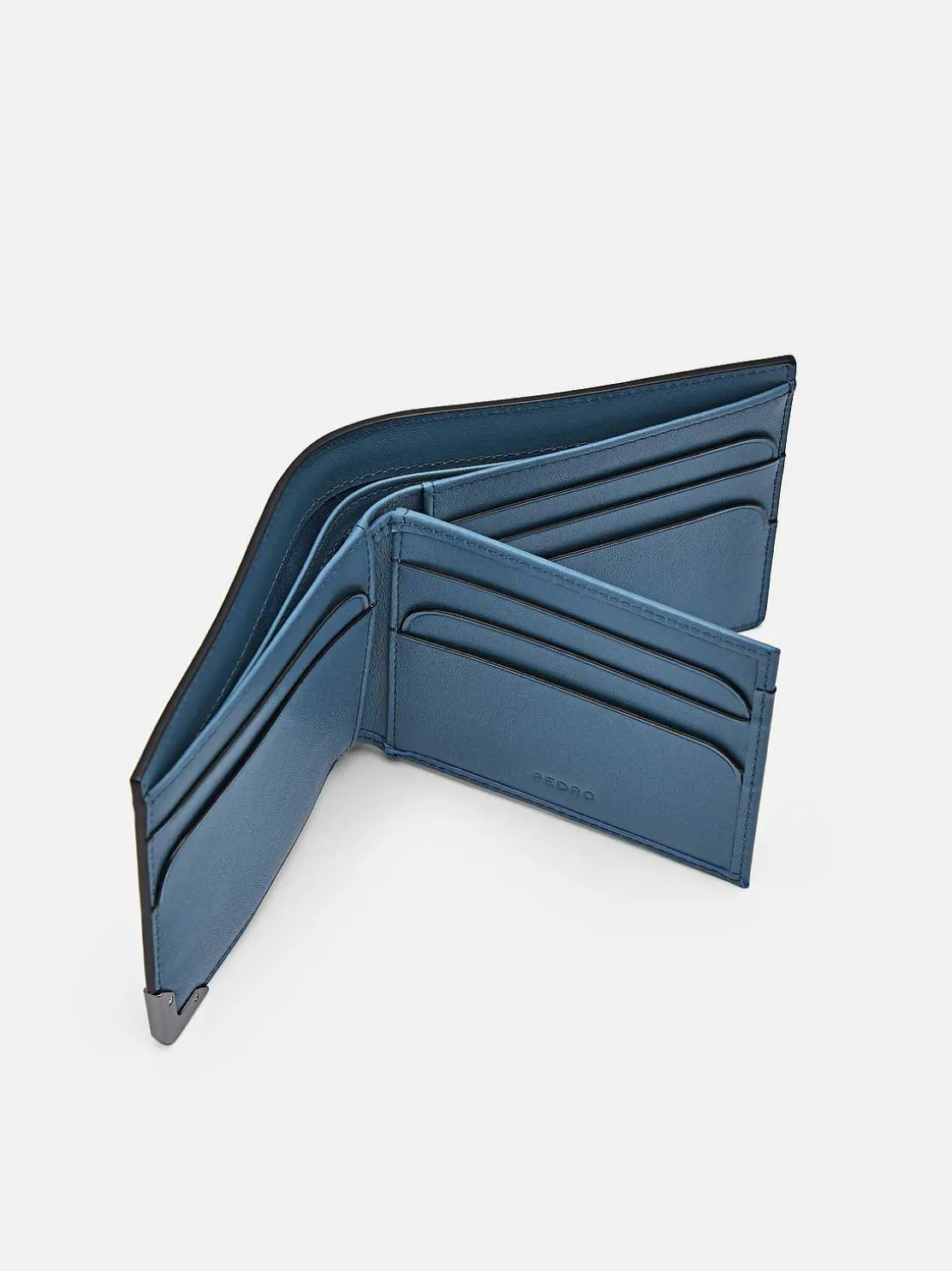 Leather Bi-Fold Flip Wallet