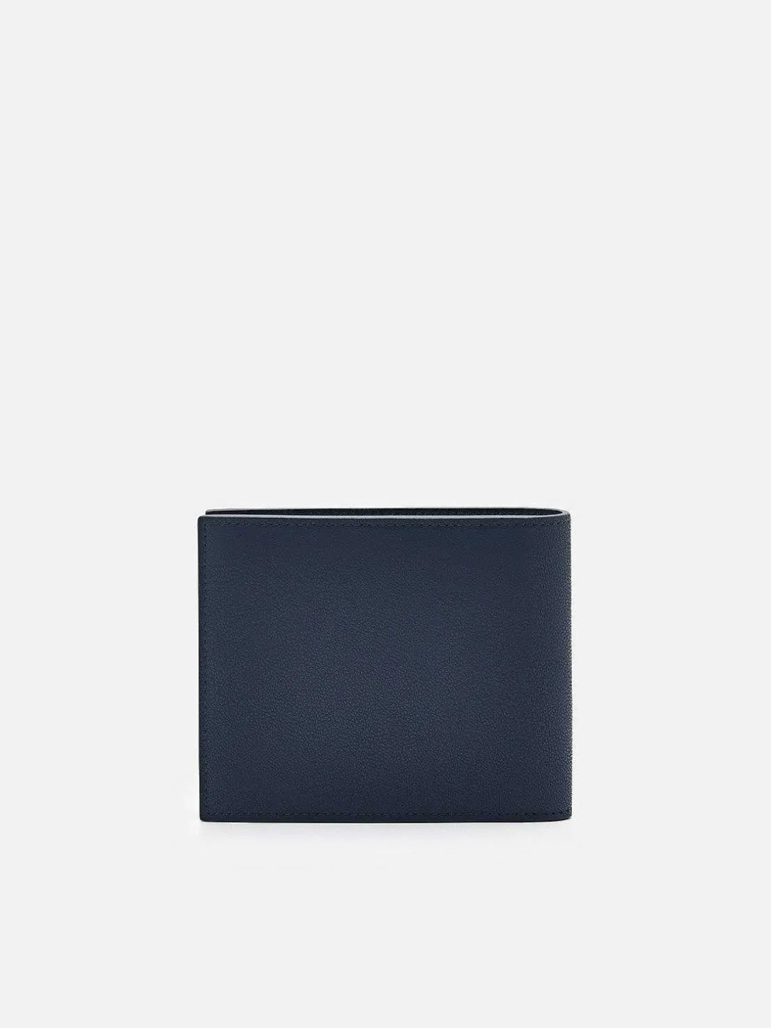 Leather Bi-Fold Flip Wallet