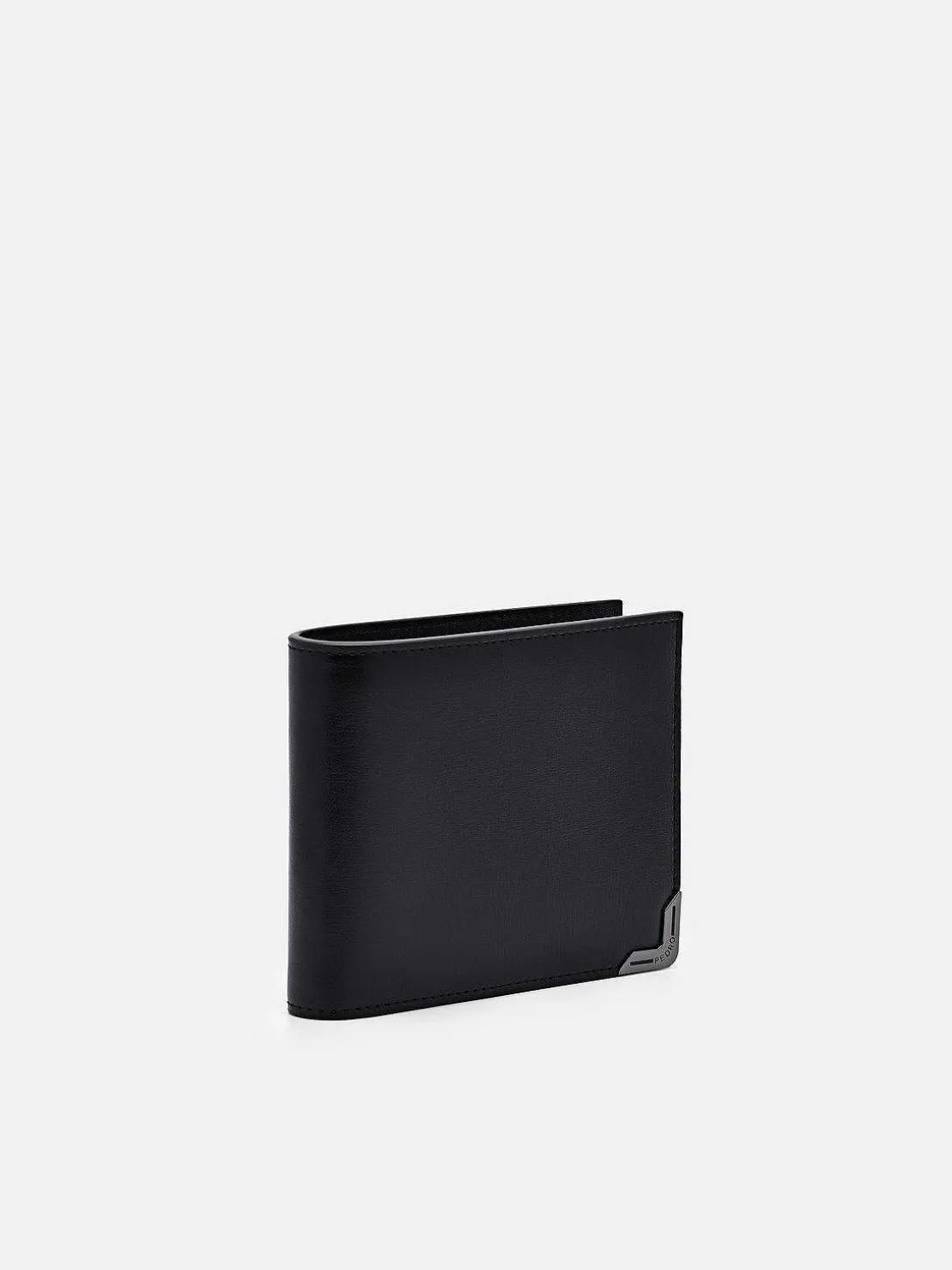 Leather Bi-Fold Flip Wallet