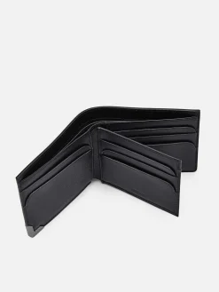 Leather Bi-Fold Flip Wallet